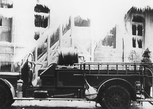 A truck parked in front of iceAI-generated content may be incorrect.